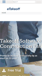 Mobile Screenshot of etakeoff.com